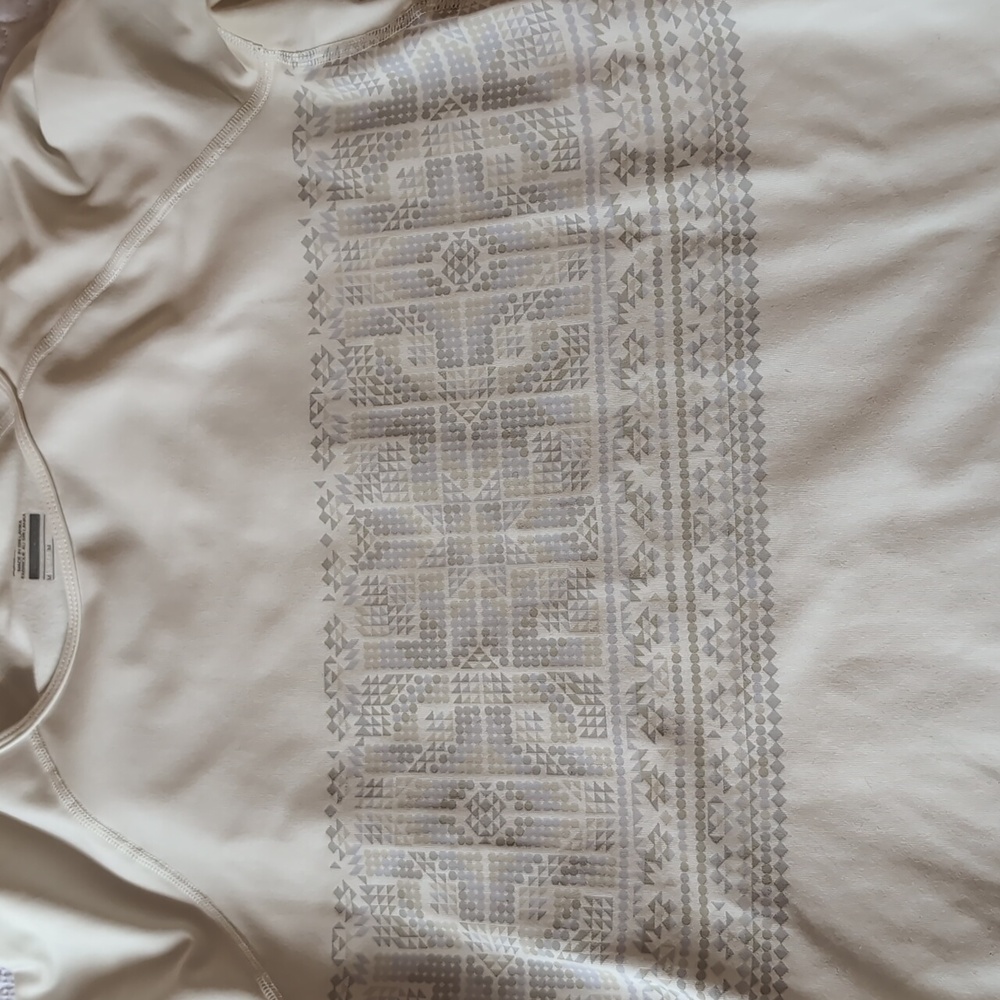 Nike Pro White Dri Fit Long Sleeve - M - Picture 2 of 4